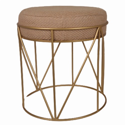 Pufa glamour Marrone