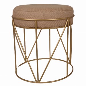 Pufa glamour Marrone